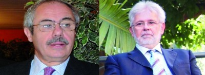 Raffaele Lombardo e Piero Agen