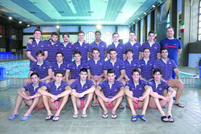 La formazione Under 17 della Nuoto Catania