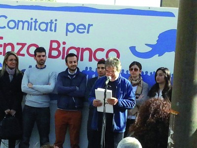 Enzo Bianco annuncia la sua candidatura a sindaco di Catania