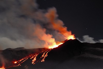 20 parossismo dell'Etna del 15.12.13 (Foto Angela Platania)