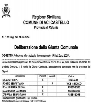 Il link allAlbo Pretorio del Comune di Acicastello per prendere visione della delibera: http://www.comune.acicastello.ct.it/il_comune/albo_pretorio/dettaglio.aspx?atto=7702