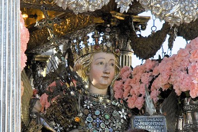 Uno primo piano di SantAgata nella Vara (foto Tony Palermo)